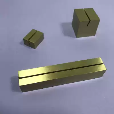 Copper products custom brass digital house number Pure copper business card base handle hook ornaments crafts custom