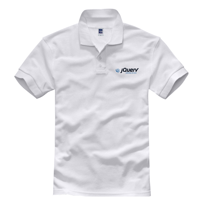 Geek Computer Programmer Programming Framework Jquery Paul Polo Shirt Pure Cotton Short-Sleeved T-Shirt