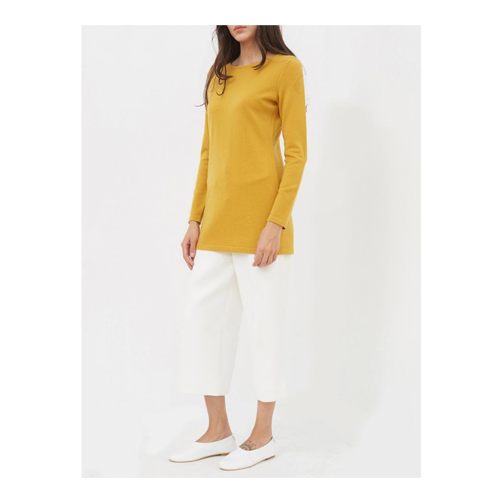 WDLS Vidolas Multi-màu phụ nữ đơn giản mùa thu / mùa đông vòng cổ của phụ nữ dài tay áo len cashmere áo len