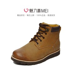 Ботинки мужские UGG коричневые кожаные мода