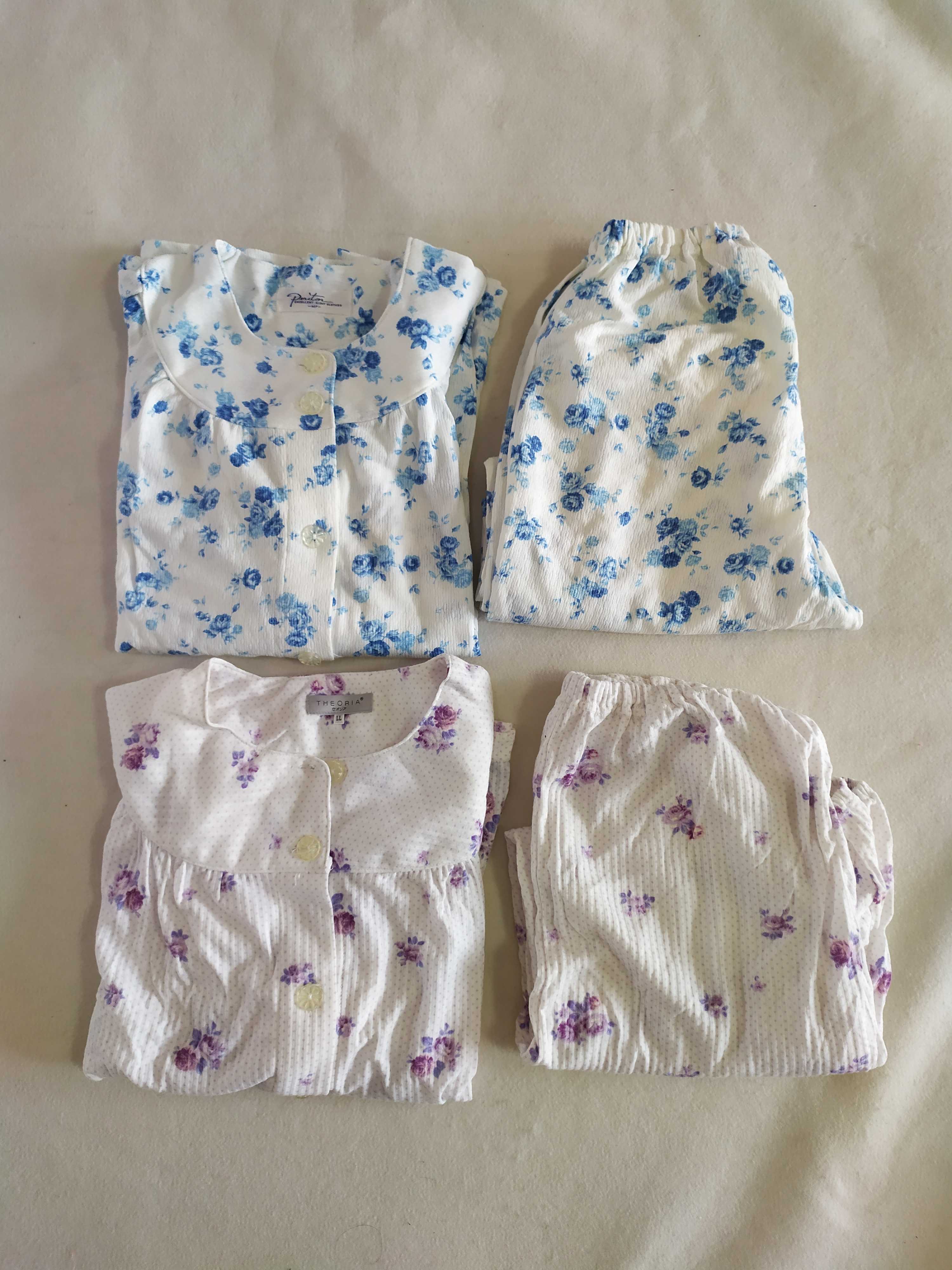 Foreign trade women's pajamas 2019 new tide nightgown original single tail goods exported to Japan women's thin pajamas home clothing