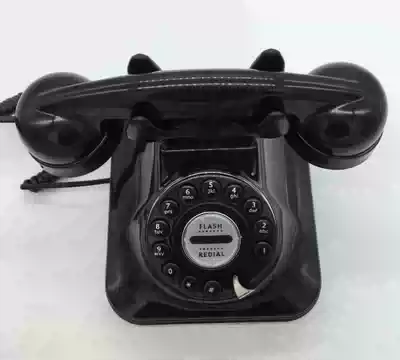 Personality fashion creative hotel with cute retro telephone cartoon home fixed telephone wired landline