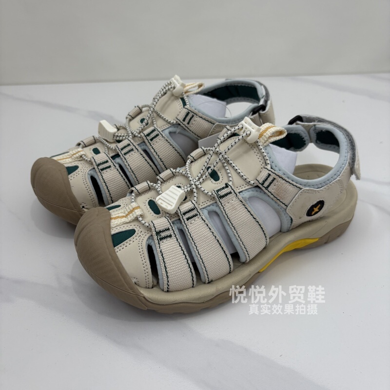 Exported to Europe and America ~ Men's and Women's Outdoor Hiking and River-Tracing Toe-Toe Sandals, Soft-Soled Beach Clogs, Parent-Child Shoes Exported to Europe and America ~ Men's and Women's Outdoor Hiking and River-Tracing Toe-Toe Sandals, Soft-Soled Beach Clogs, Parent-Child Shoes