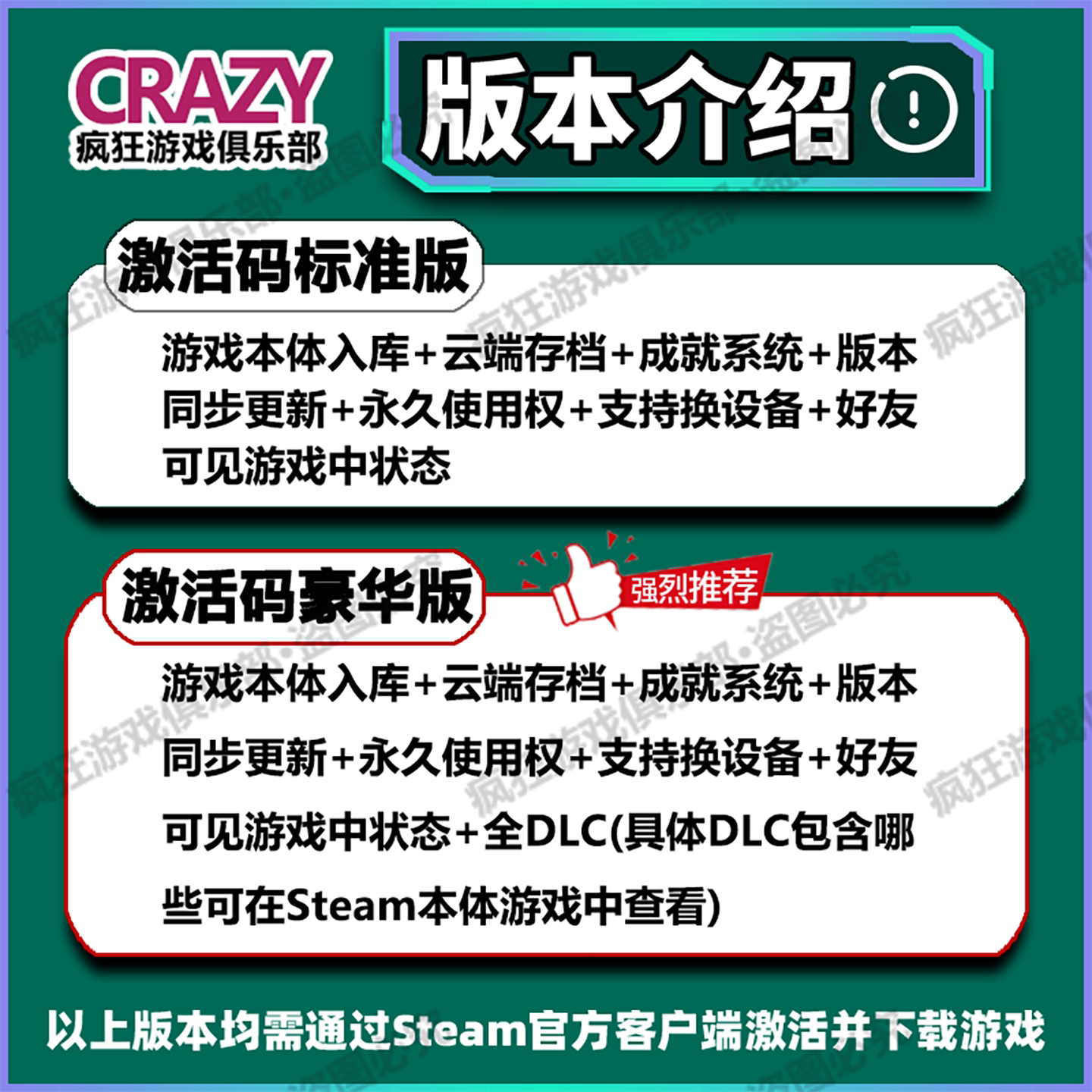 Steam正版奇异人生重制版激活码CDKey，全DLC选向游戏体验_steam游戏_淘宝游戏网