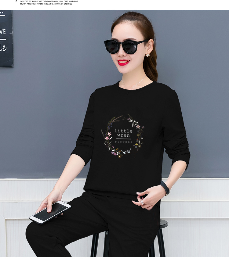 Yang Liping Square Dance Dress New Set 2019 Thu đông Cotton Cộng với nhung Kích thước lớn Quần áo khiêu vũ thể thao - Khiêu vũ / Thể dục nhịp điệu / Thể dục dụng cụ giày múa cho bé