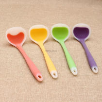 Lose money to deal with defective products thickened silicone one-piece spoon porridge spoon does not hurt the pot special high temperature resistance