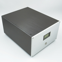 265全铝合金隔离牛电源机箱 美标插座外壳 前级功放 解码器箱DIY