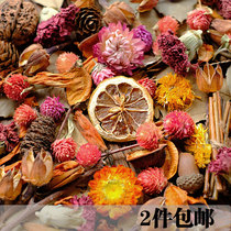 (Vintage dried flower)Creative dried flower sticker material kindergarten handmade wax brand diy flower cake decoration