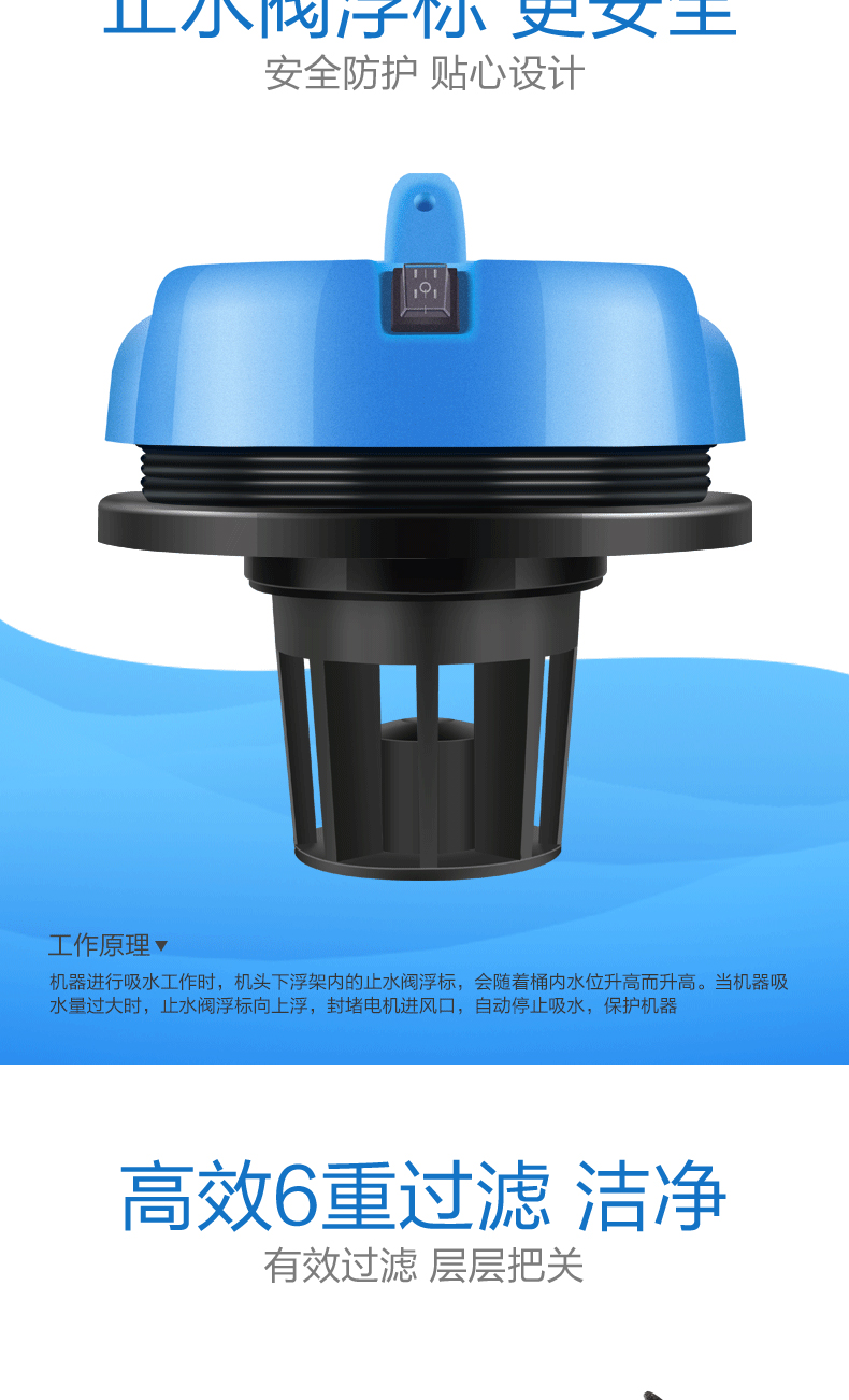 xiaomi mijia gen 2 quốc tế Máy hút bụi haier hộ gia đình nhỏ cầm tay lớn sức hút lớn đa chức năng Máy hút bụi khô và ướt - Máy hút bụi