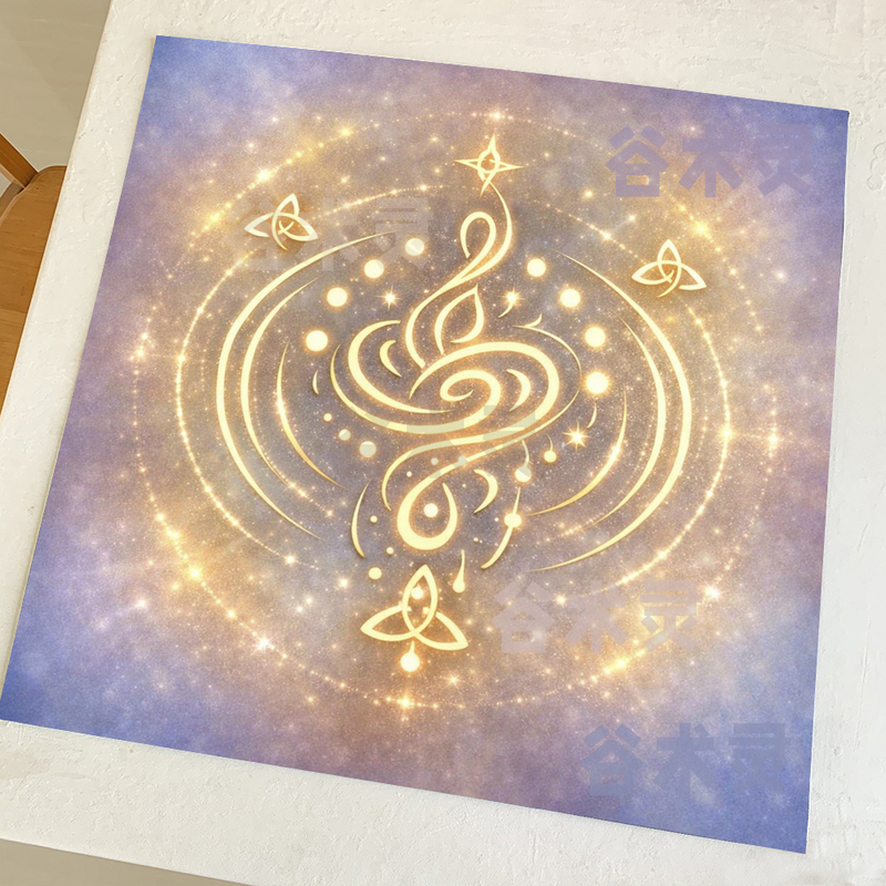 Thick Velvet Mysterious Ripple Shiny Tarot Tablecloth Tarot Card Array Tablecloth Tarot Table Surface Cloth Velvet Tablecloth Mat