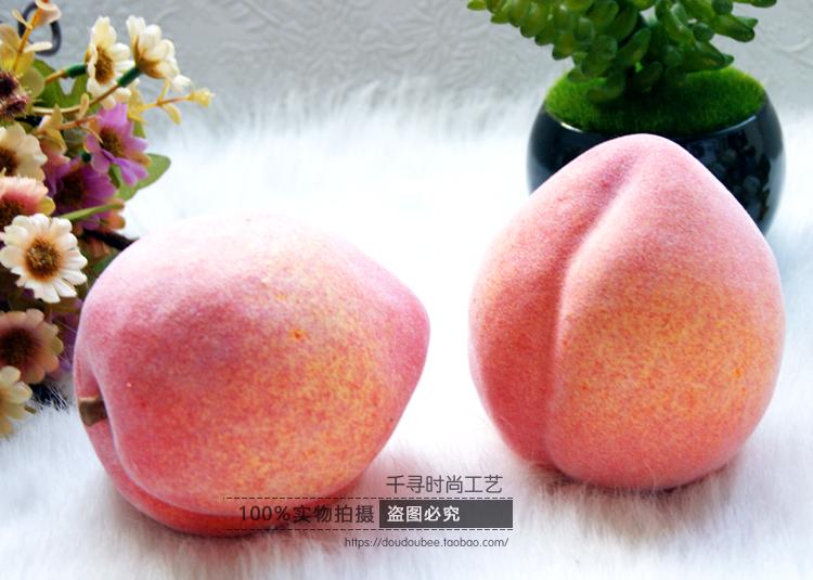 Simulation Fruit Water Honey Peach Fake Peach Campus Teaching High Simulation Beijing Water Honey Peach Model Props-Taobao