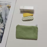 Маленькая система хранения, тканевый мешок с молнией, цепочка, наушники, небольшая сумка, монеты, кошелек, картхолдер, размер 10