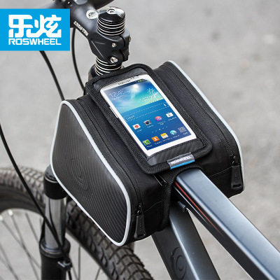 Le Xuan bicycle bag on the tube bag bag bag saddle bag mountain bike touch screen Merida universal mobile phone bag equipment