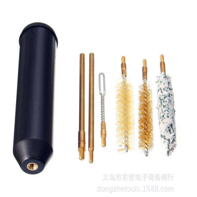 External thread encryption type 9MM pipe brush head brass wire head cotton head pipe polished pipe cleaning pipe brush