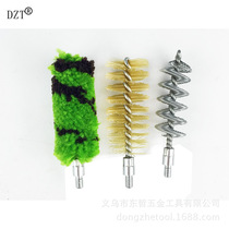 Three-piece set 12GA replacement brush cleaning tube brush 16GA tube brush shot gun brush