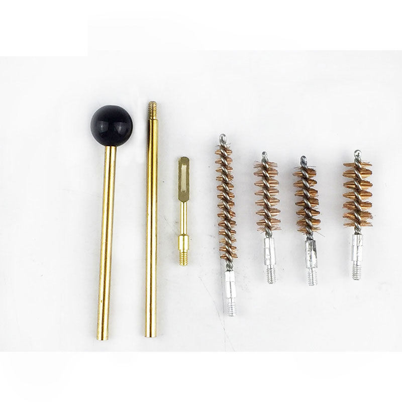 7pc Universal tube brush Cal 22 45357 9mm 9mm cleaning pipe cleaning tool pipe brushed pass strip suit