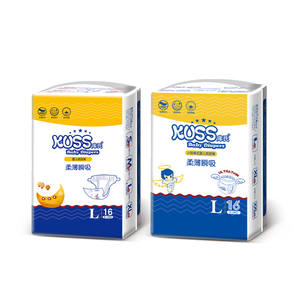 库氏超薄透气拉拉裤纸尿裤L16片