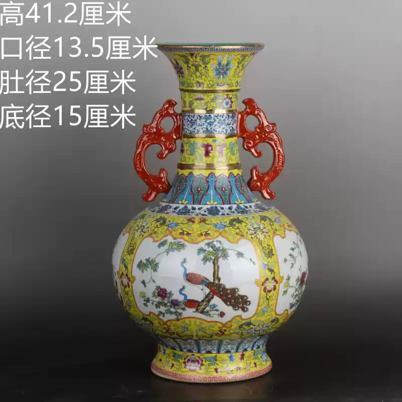 大明成化手绘斗彩麒麟纹蛐蛐罐盖罐古玩古董仿古瓷器家居摆件收藏