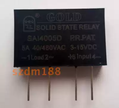 New GOLD Gute solid state relay SAI4005D DC control AC 5A large quantity excellent price