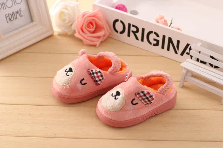 Pantoufles enfants en autre pour hiver - semelle caoutchouc antidérapant - Ref 1011034 Image 20