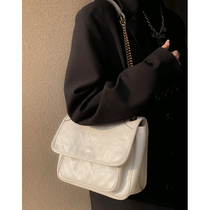 MAOMIBAG SOFT PILINGS Chain Packs Bag Women Pack 2021 New Tide 100 Hitch Large Capacity Single Shoulder Sloped Satchel Bag