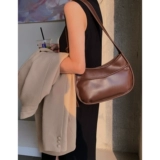 Минималистичная сумка подмышку, сумка на одно плечо, сумка через плечо