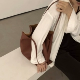 Универсальная льняная сумка, вместительная и большая сумка на одно плечо, коллекция 2023