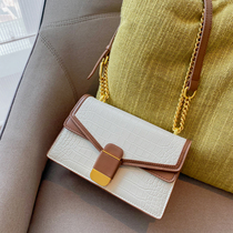 French niche high texture bag women autumn winter scarf small bag 2021 New Tide shoulder crossbody chain bag womens bag