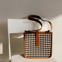 MAOMIBAG bag package 2021 new kilobirge size large capacity canvas single shoulder diagonal satchel soft leather fashion bucket bag