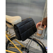 autumn ladies bag space cotton down rhombus bag 2021 new autumn winter large capacity fashion shoulder crossbody bag women