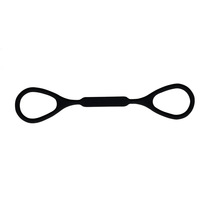 Black Trumpet Musical Instrument Horn Dialogue Pipe Elastic Rope Silicone Drag Rope