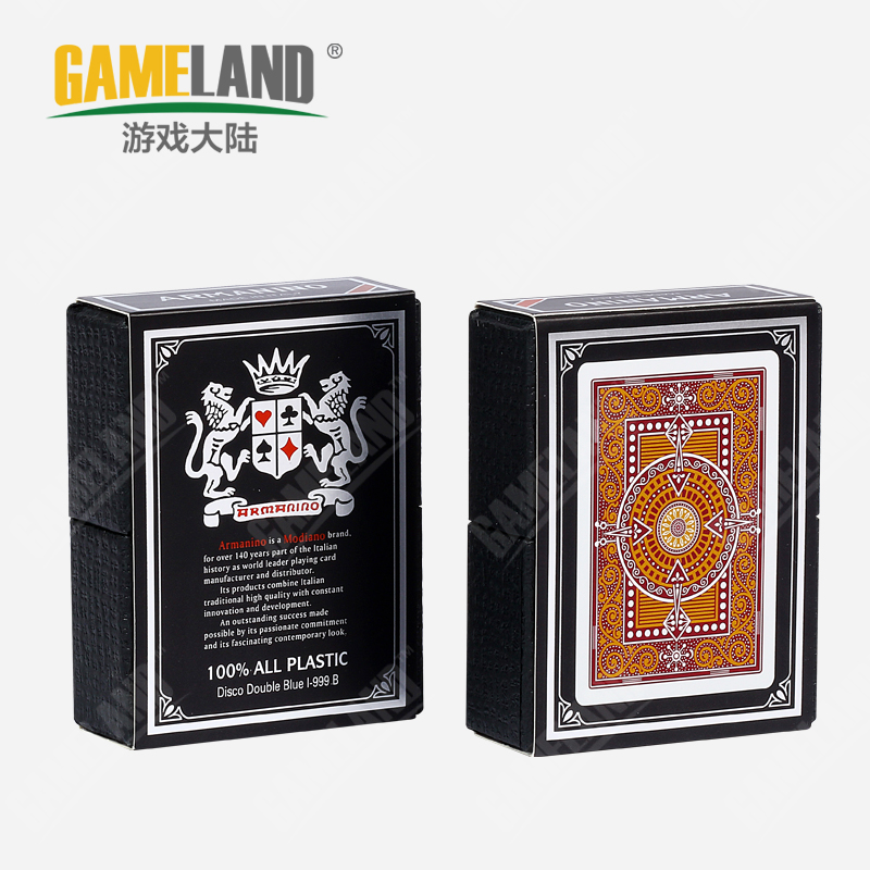 Game Continental Frosted Armanino Playing Cards