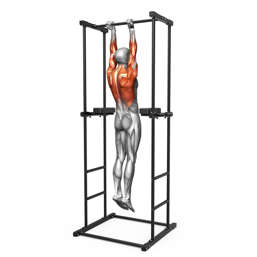 Intereast Indoor Pull Spine Single Bar Lumbar Breakout Suspension Single Lever Rack Home Lumbar Disc Spine Rehabilitation Stretch Retractors