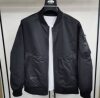 Autumn new men's baseball uniform double-sided jacket 2026 fashion trend versatile casual simple solid color jacket