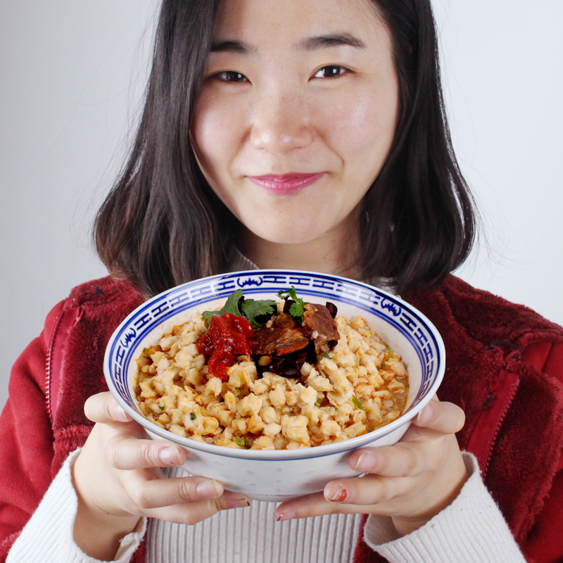 Shaanxi specialty Liu Yibu vacuum beef bubble 4 Lianxi pack 920g Xi'an gourmet Huiming Street snack