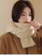 Autumn and winter gray woolen scarf with high quality