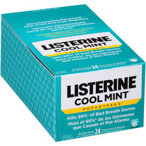 Li Shi Delin LISTERINE breath fresh lozenges 12 boxes * 24 pieces of sterilization mouth strong ice cool