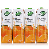Mediterranean Cyprus imported Prida PRIMA 100% orange juice 1L * 4 Bottles Full box juice