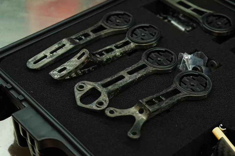 Hi Cycle Carbon Fiber Ultra-Light Computer Mount Integrated Handlebar Computer Mount