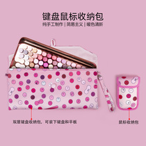 lofree 1% transparent keyboard keyboard double layer contains bag iPad mouse protective set