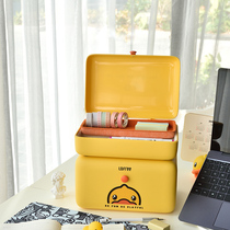 Lofree Loffe Little Yellow Duck Cosmetics Table Total Total Capacity Skincare Products Multifunctional Layered Rack