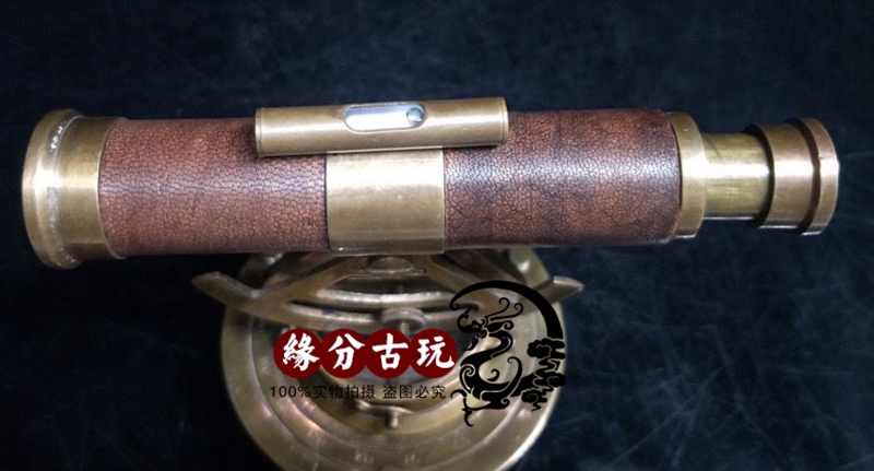 Retro Pirate Telescopic Stretch High Definition Single Cylinder Telescope Bronze Looking Glasses Miniature Ancient Play Telescope-Taobao
