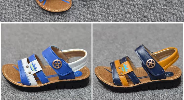 Pantoufles enfants en autre pour été - semelle plastique - Ref 986763 Image 6