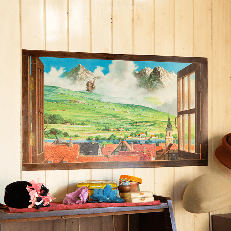 Japanese-style fairy tale, fresh and clean window hanging fabric, bedroom and dormitory with a sense of extension, decorative hanging paintings, tapestries, background fabric, tablecloths