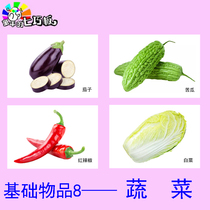 Nouns items cognition vegetables babies early teaching intelligence autism growth retardation ABA