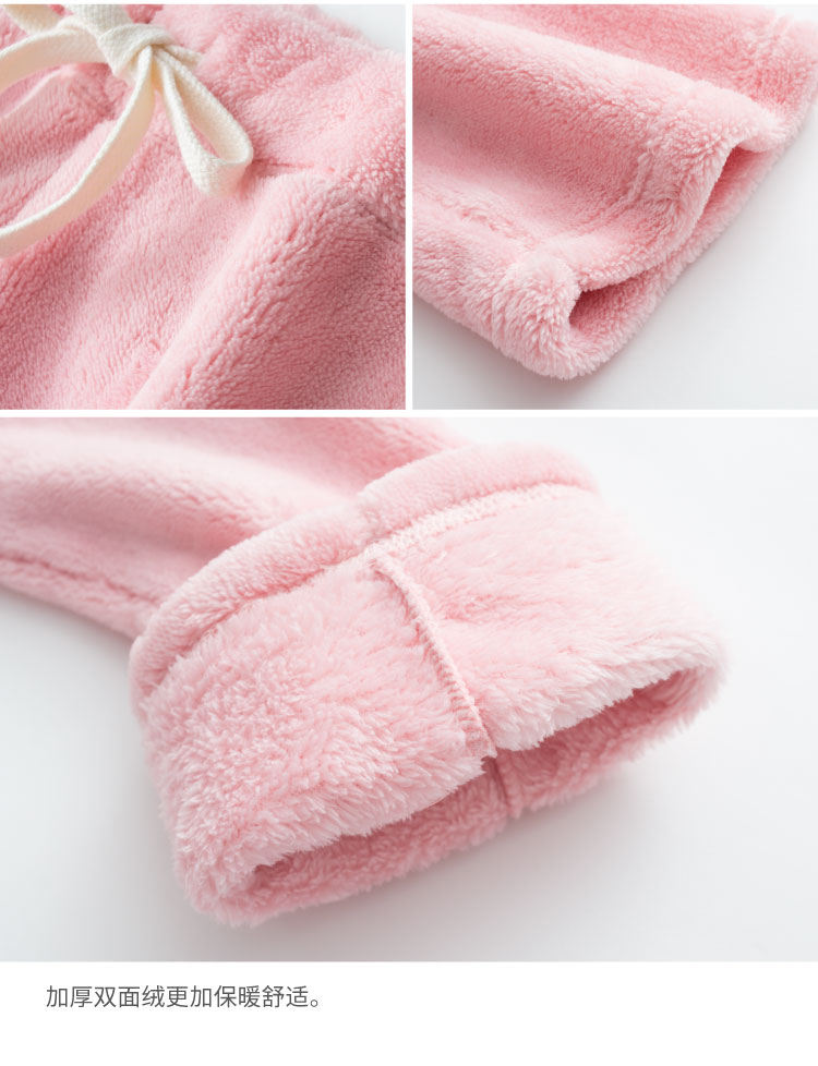 Mùa thu và mùa đông dày đồ ngủ sang trọng cặp vợ chồng dài tay phục vụ nhà nam và nữ flannel san hô nhung giản dị đồ ngủ kiểu đồ bộ may vải thun