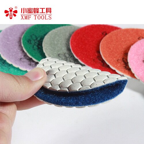 3 inch 80mm small bee dry throwing stone granite marble concrete jade diamond porcelain grinding piece