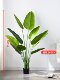 Nordic simulated green plant traveler's banana bionic rhododendron indoor decoration ornaments fake plant large potted tree floor-to-ceiling