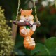 Garden Courtyard Decoration Creative Ornaments Simulated Animal Small Squirrel Outdoor Kindergarten Villa Landscaping Tree Hanging Decorations