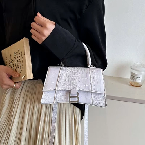 Дизайнерская небольшая сумка, весенняя сумка через плечо, сумка на одно плечо, крокодиловый принт